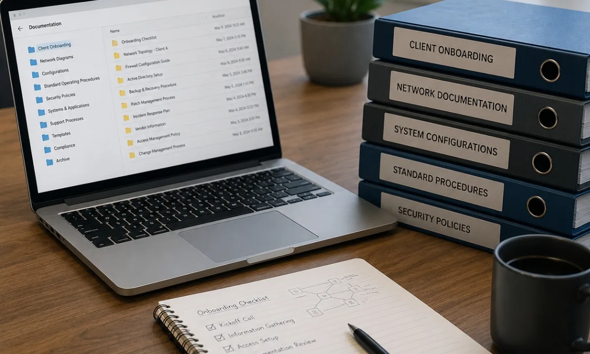 MSP Documentation Standards: How to Build Scalable and Consistent IT Operations