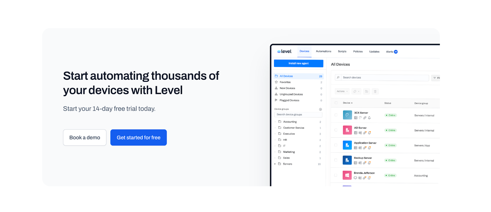 Level automates asset inventory management